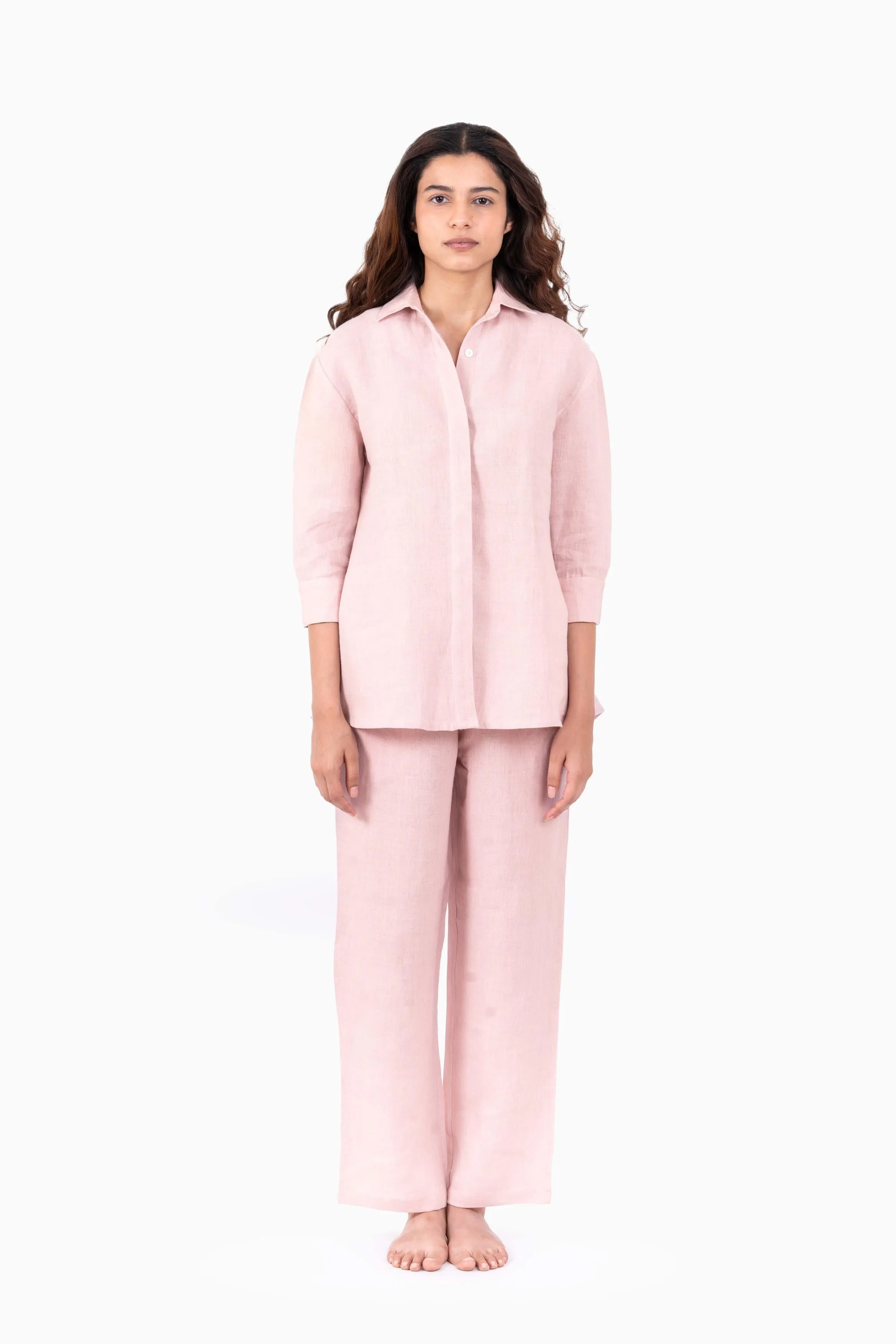 Linen Sheryl Co-ord Set-Sunburnt Yellow