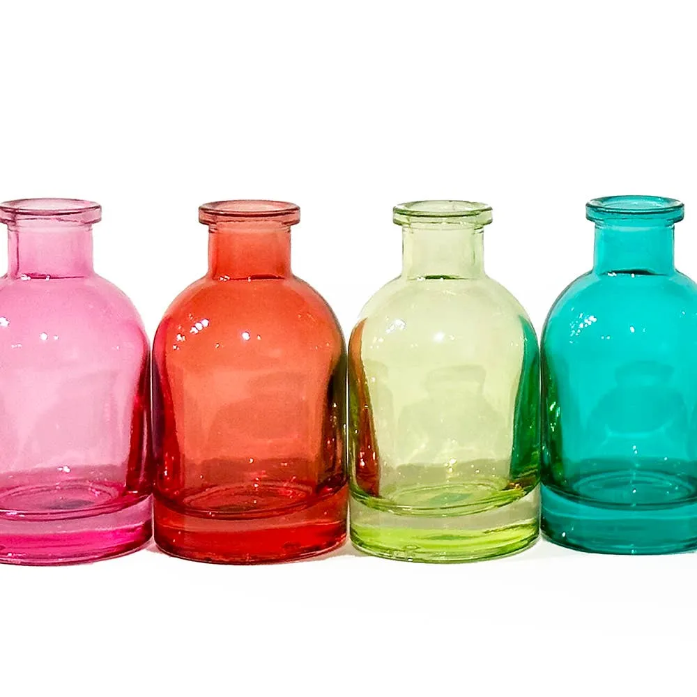 Loft Glass Small Vase, 10pc Limited Edition Jewel Tone Sets
