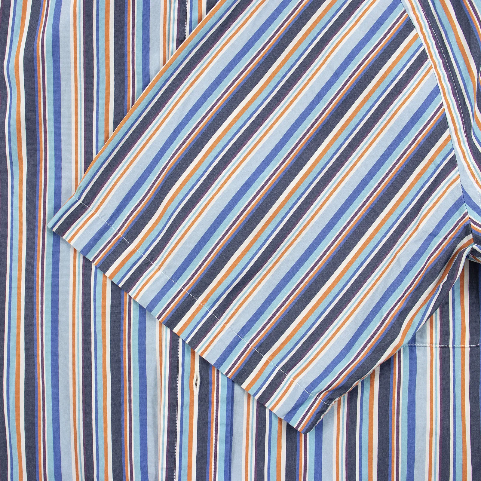 LOT of 5 Faconnable Multi Color Cotton Long Short Sleeve Striped Dress Shirts XL