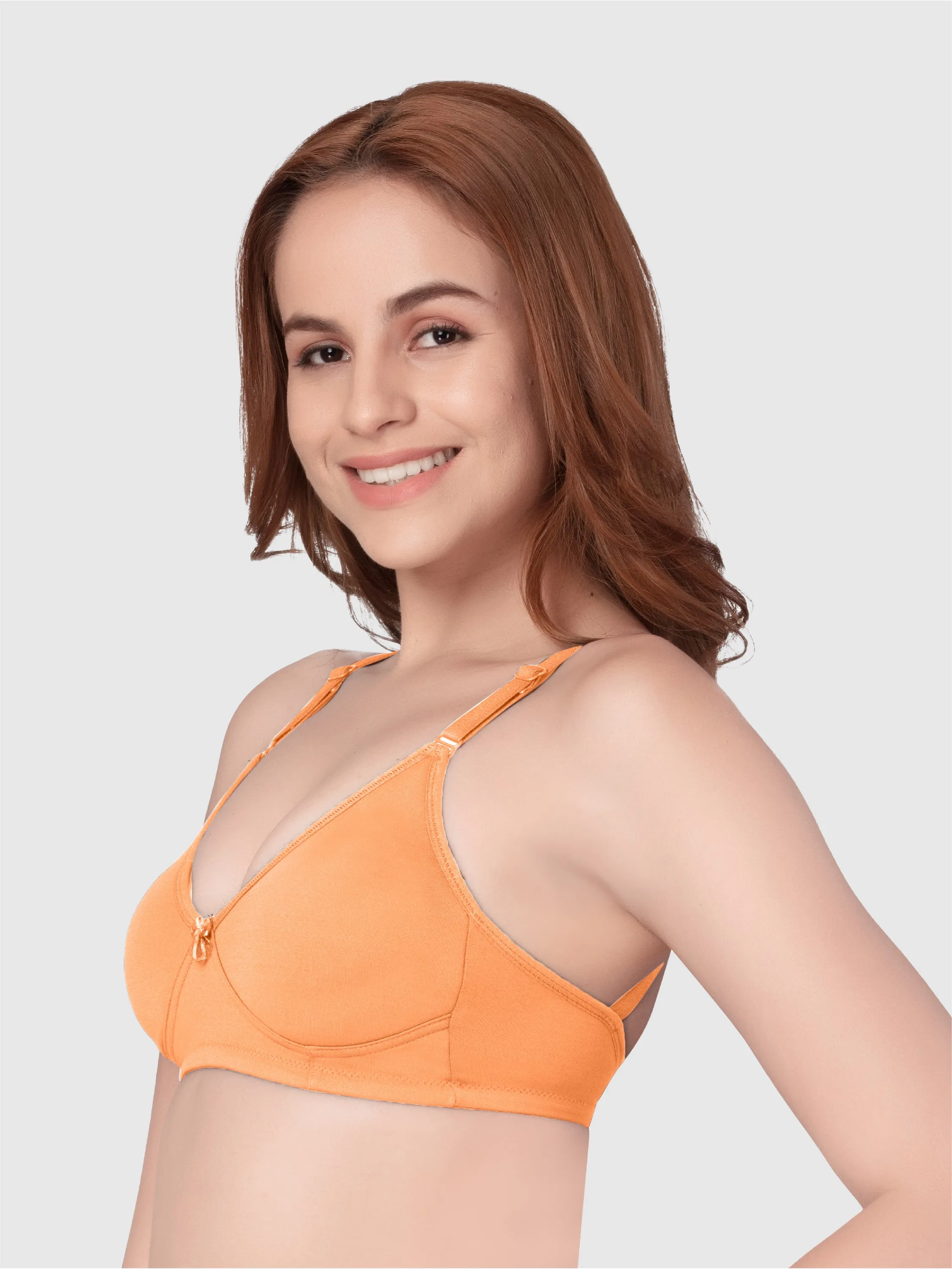 Lovable Non Padded Double Layered Wirefree Full Coverage T-Shirt Bra