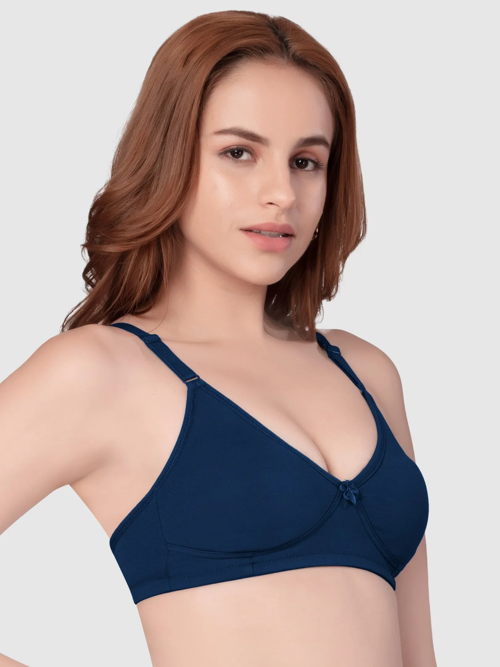 Lovable Non Padded Double Layered Wirefree Full Coverage T-Shirt Bra