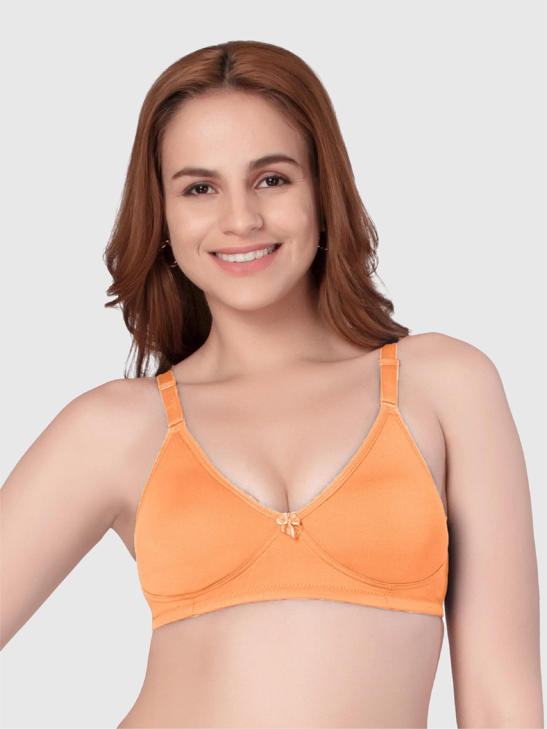 Lovable Non Padded Double Layered Wirefree Full Coverage T-Shirt Bra