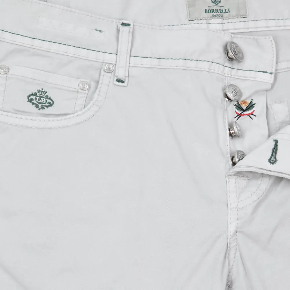 Luigi Borrelli Light Gray Pants - 34 US / 50 EU