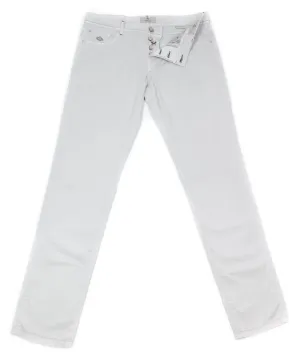 Luigi Borrelli Light Gray Pants - 34 US / 50 EU