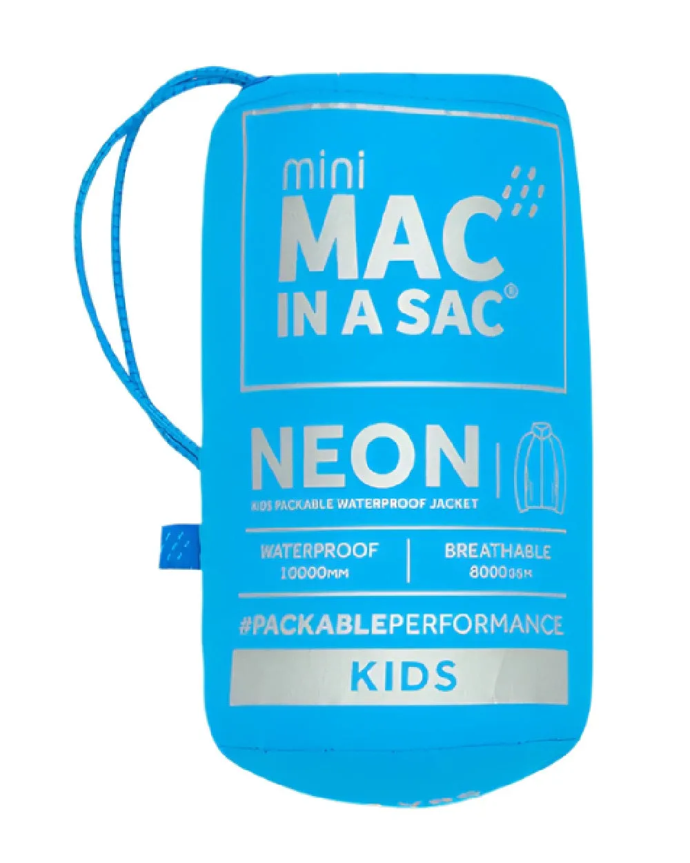 Mac In A Sac Mini Origin Neon Packable Waterproof Jacket