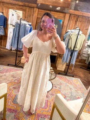 Mally Eyelet Maxi Dress
