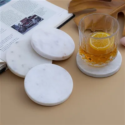 Marble Coasters - Set of 4