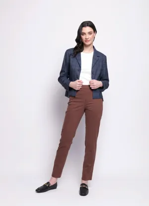 MATCH MAKER JACKET - DARK BLUE CHECK