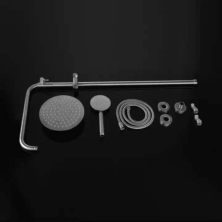 MaxTen Stainless Steel 3-in-1 Hot & Cold Mixer Shower Set - ST60-308 & ST60-308BL