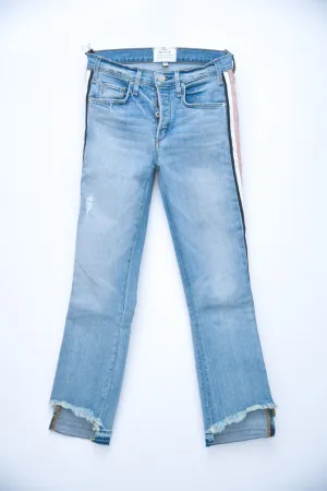 Mcguire Ankle Jean with Stripe Up The Side