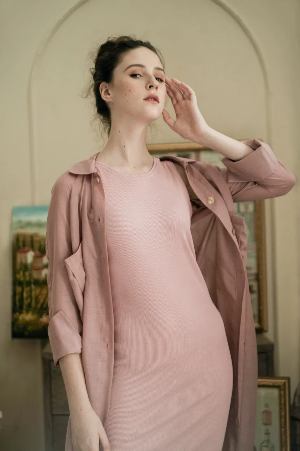 MELLISA BASIC IN FLAMINGGO ROSE
