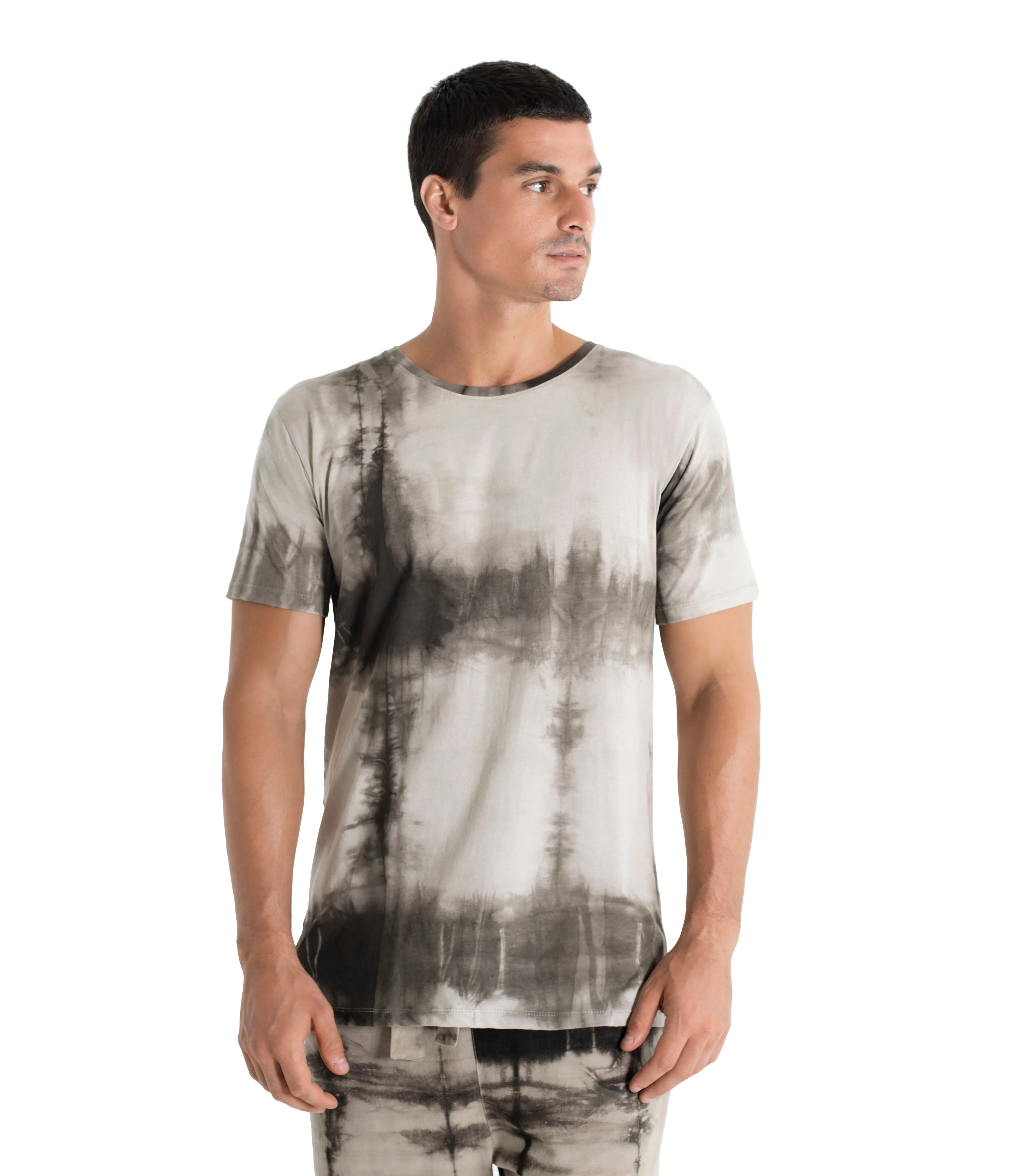 Men T - shibori