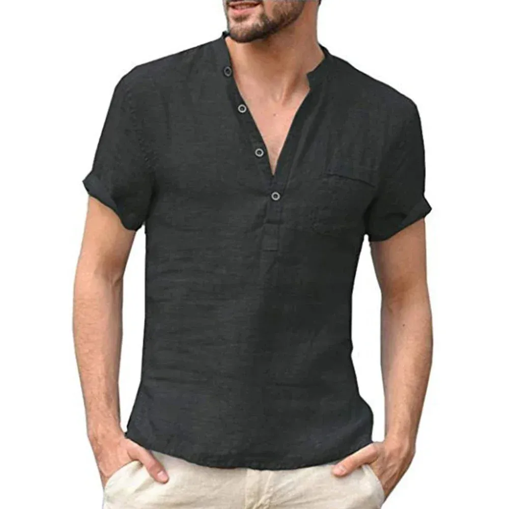 Men's Short-Sleeved Cotton T-shirts