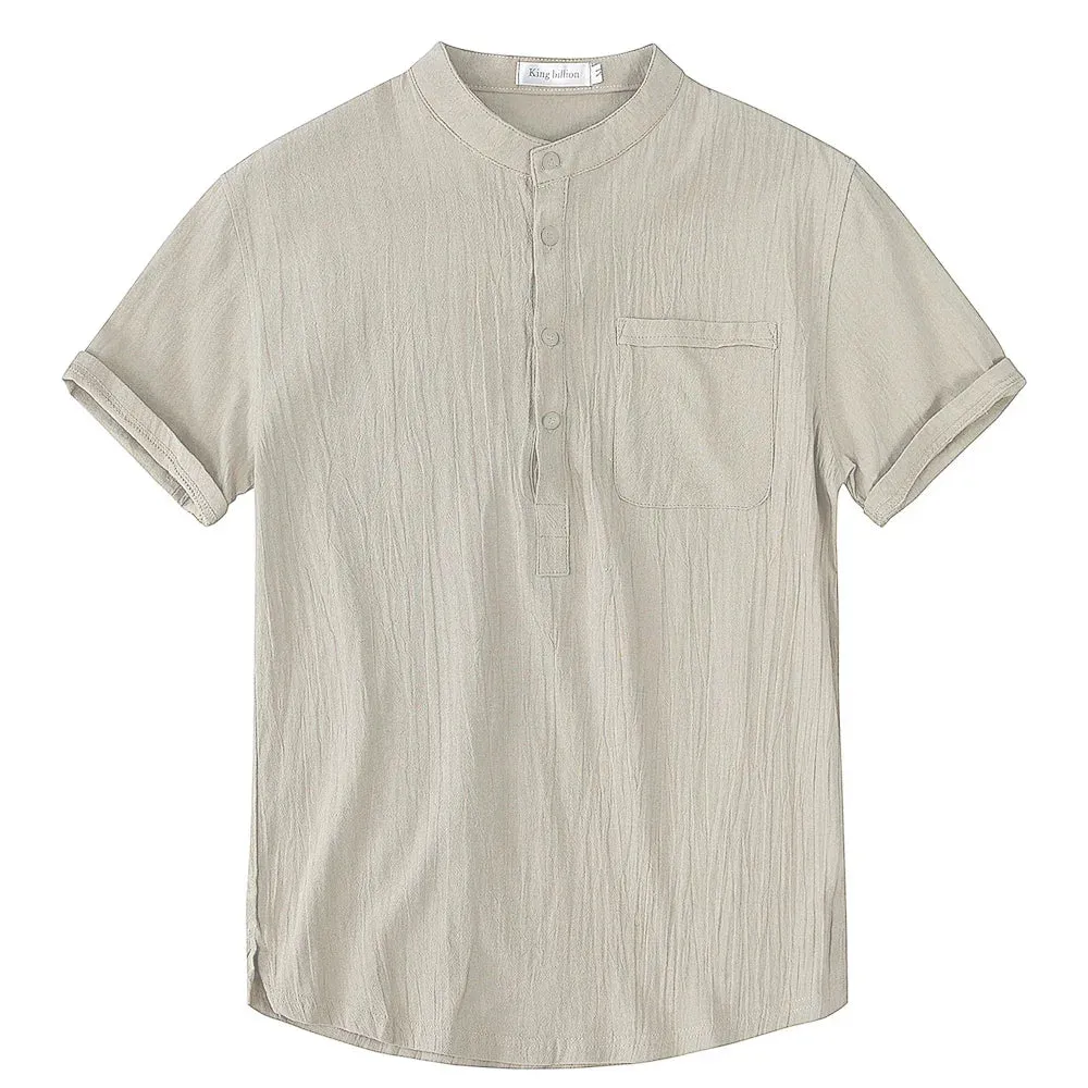 Men's Short-Sleeved Cotton T-shirts