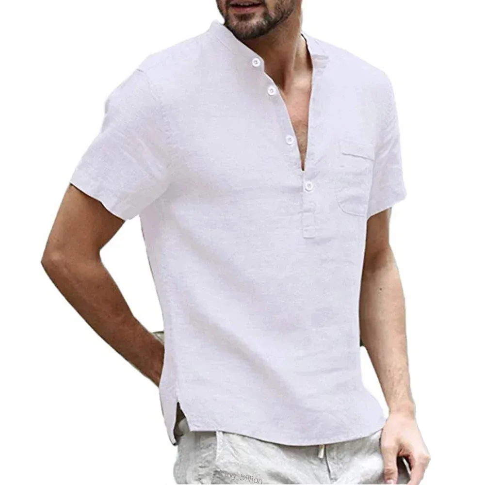Men's Short-Sleeved Cotton T-shirts