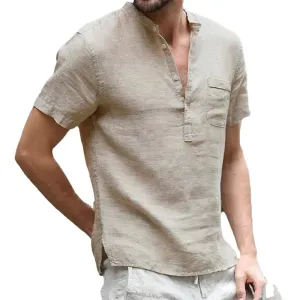 Men's Short-Sleeved Cotton T-shirts
