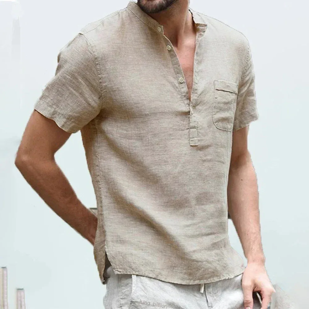 Men's Short-Sleeved Cotton T-shirts
