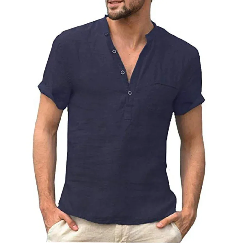 Men's Short-Sleeved Cotton T-shirts