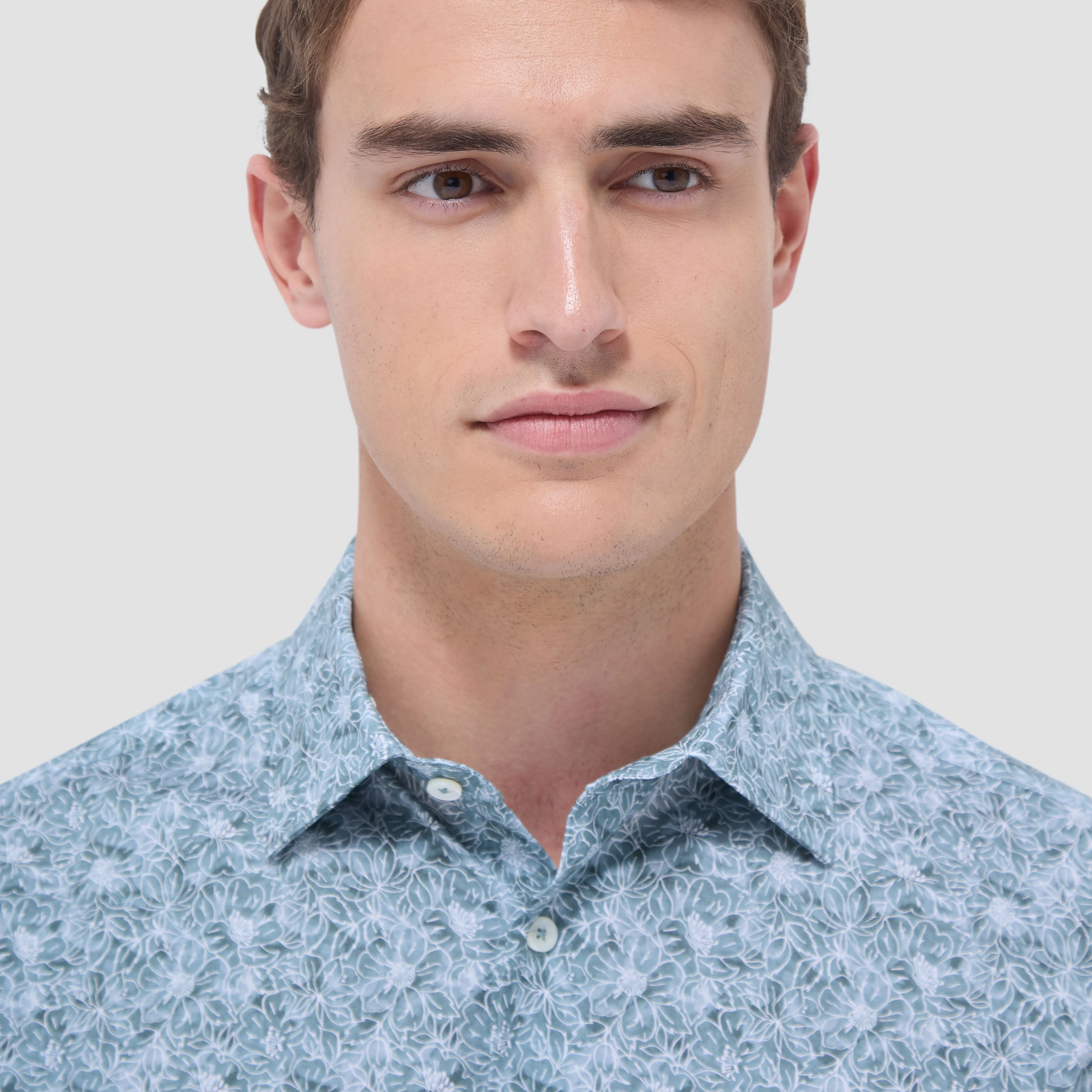 Miles Floral OoohCotton Short-Sleeve Shirt