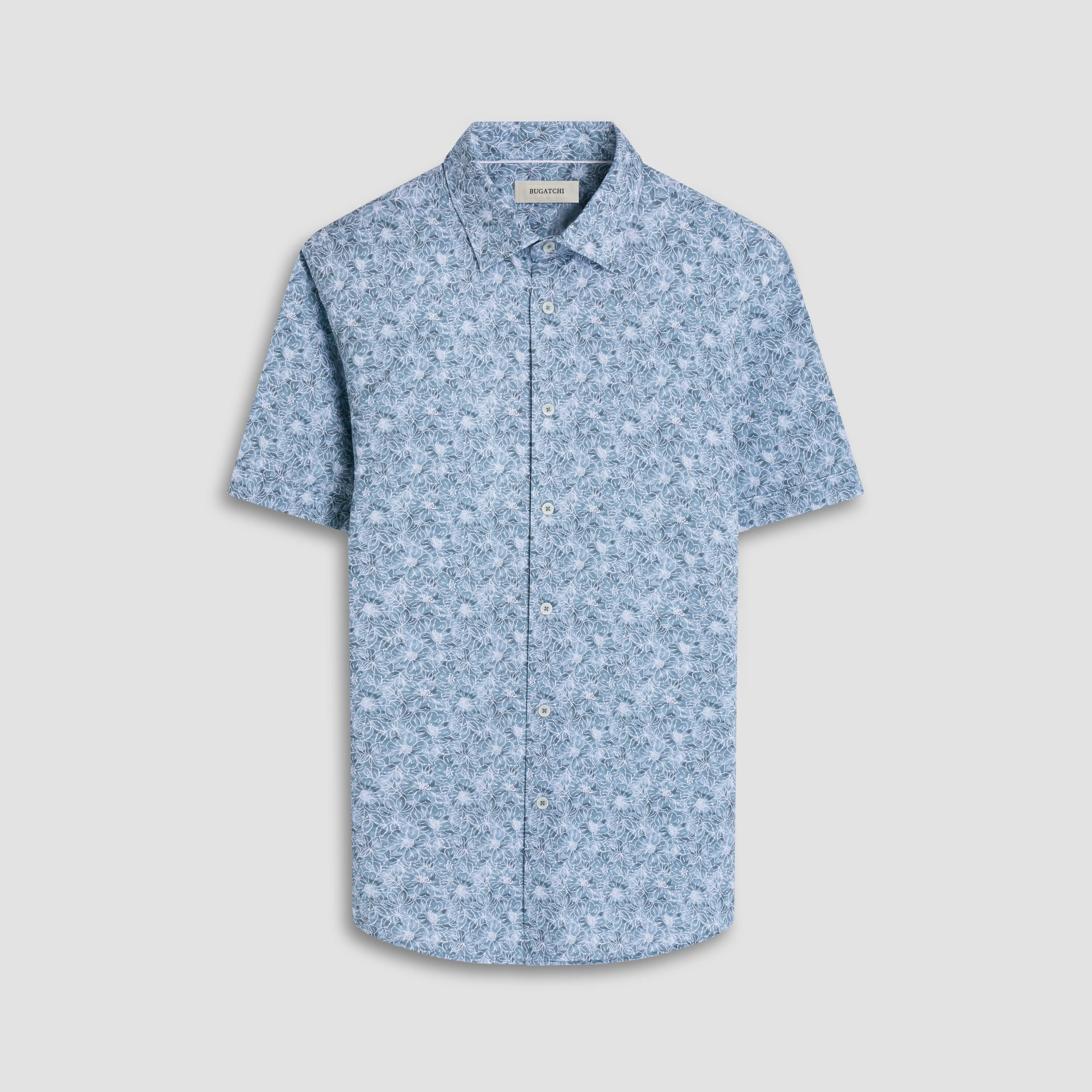 Miles Floral OoohCotton Short-Sleeve Shirt