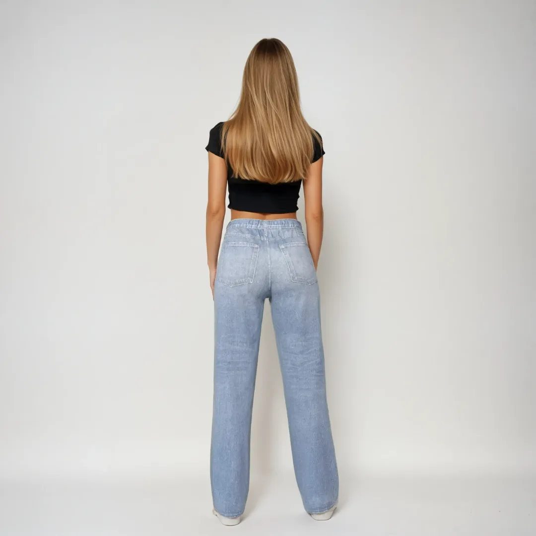 Mirage Denim Wide Leg - Light Wash