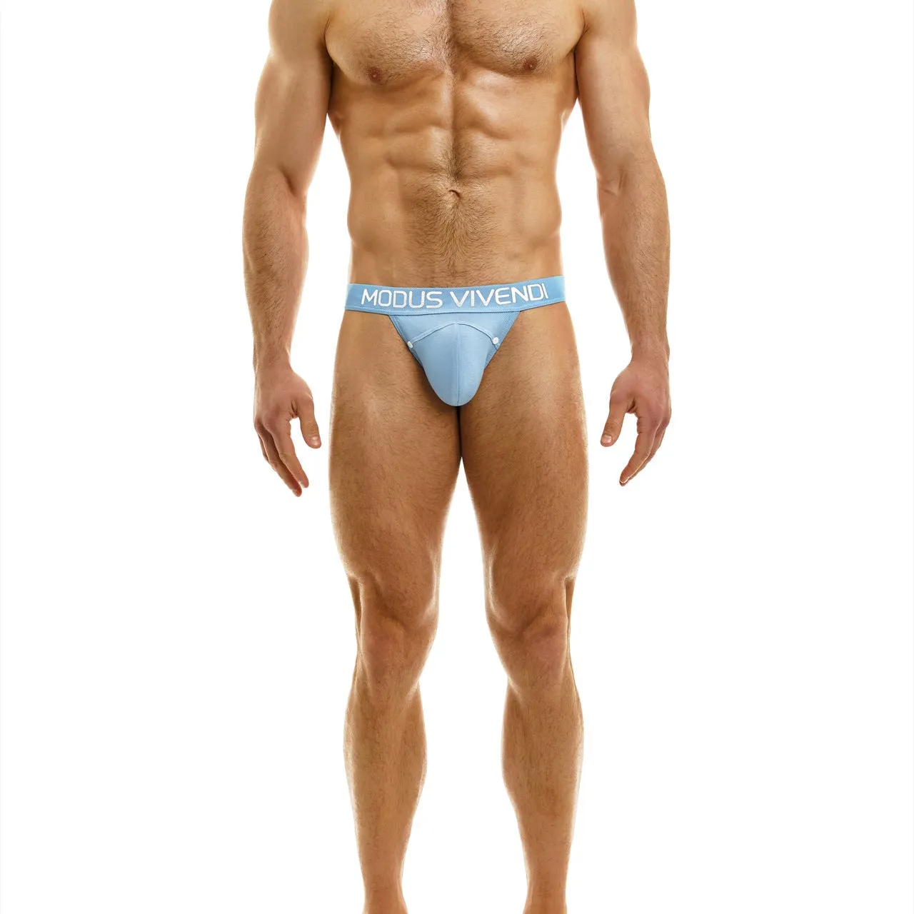 MODUS VIVENDI JEANS TANGA BRIEF LIGHT BLUE