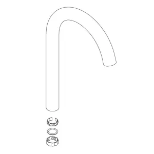 Moen - 168493SRS - Spout Kit