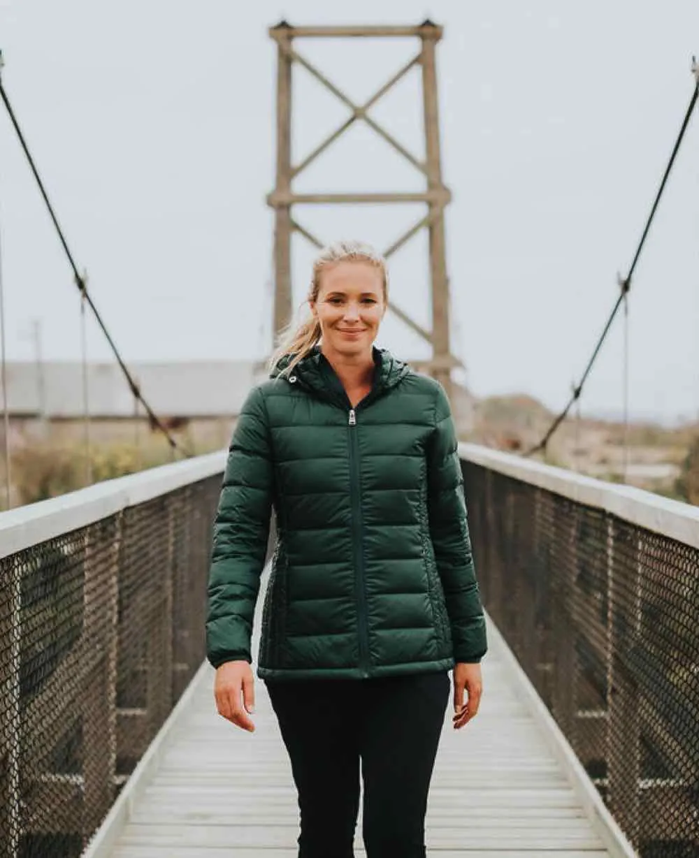 MOKE Lynn Down Jacket - Emerald