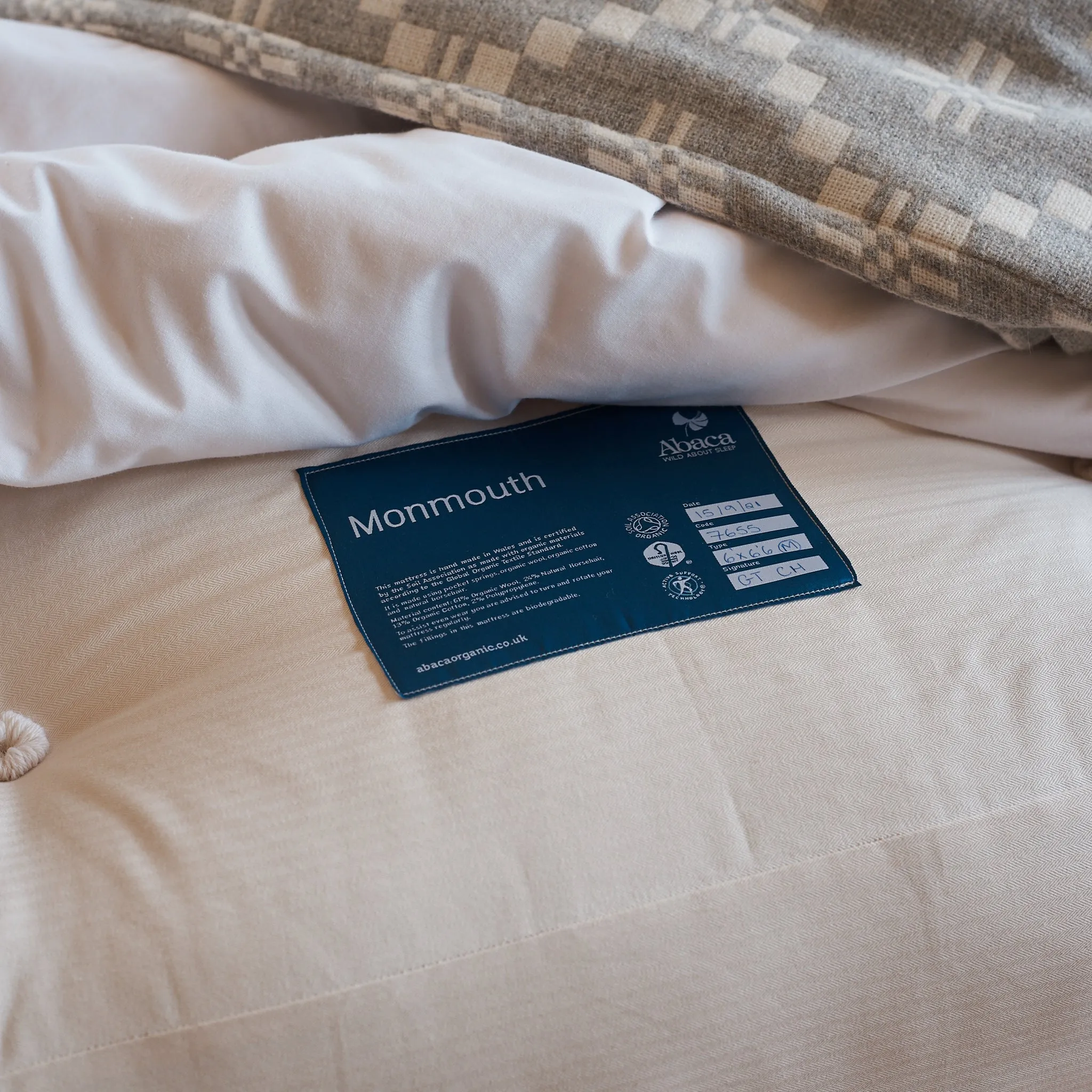 Monmouth Natural & Organic Pocket Sprung Mattress