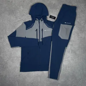 Monterrain woven tracksuit (Blue/Grey)