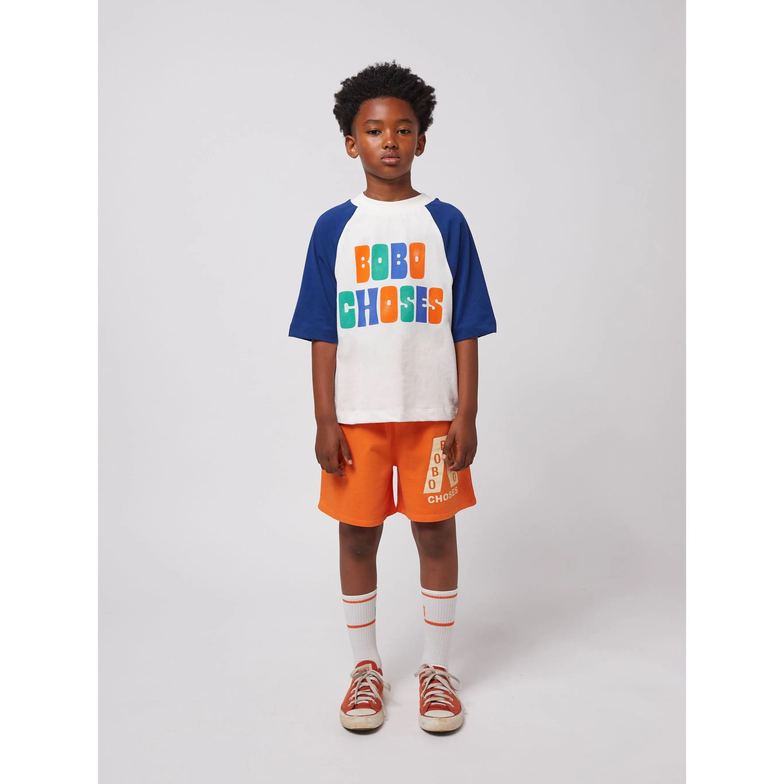Multicolor Bobo Choses Ranglan T-Shirt