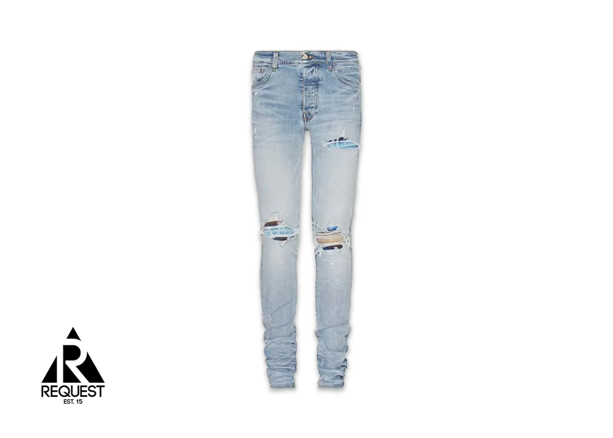 MX1 Mohair Denim Jeans "Light Indigo"