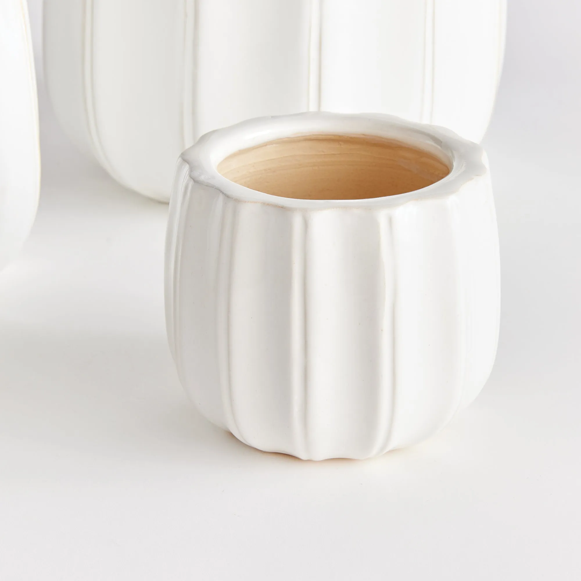 NAPA Home & Garden, LUCILLE POTS, SET OF 3,N4SR10WH