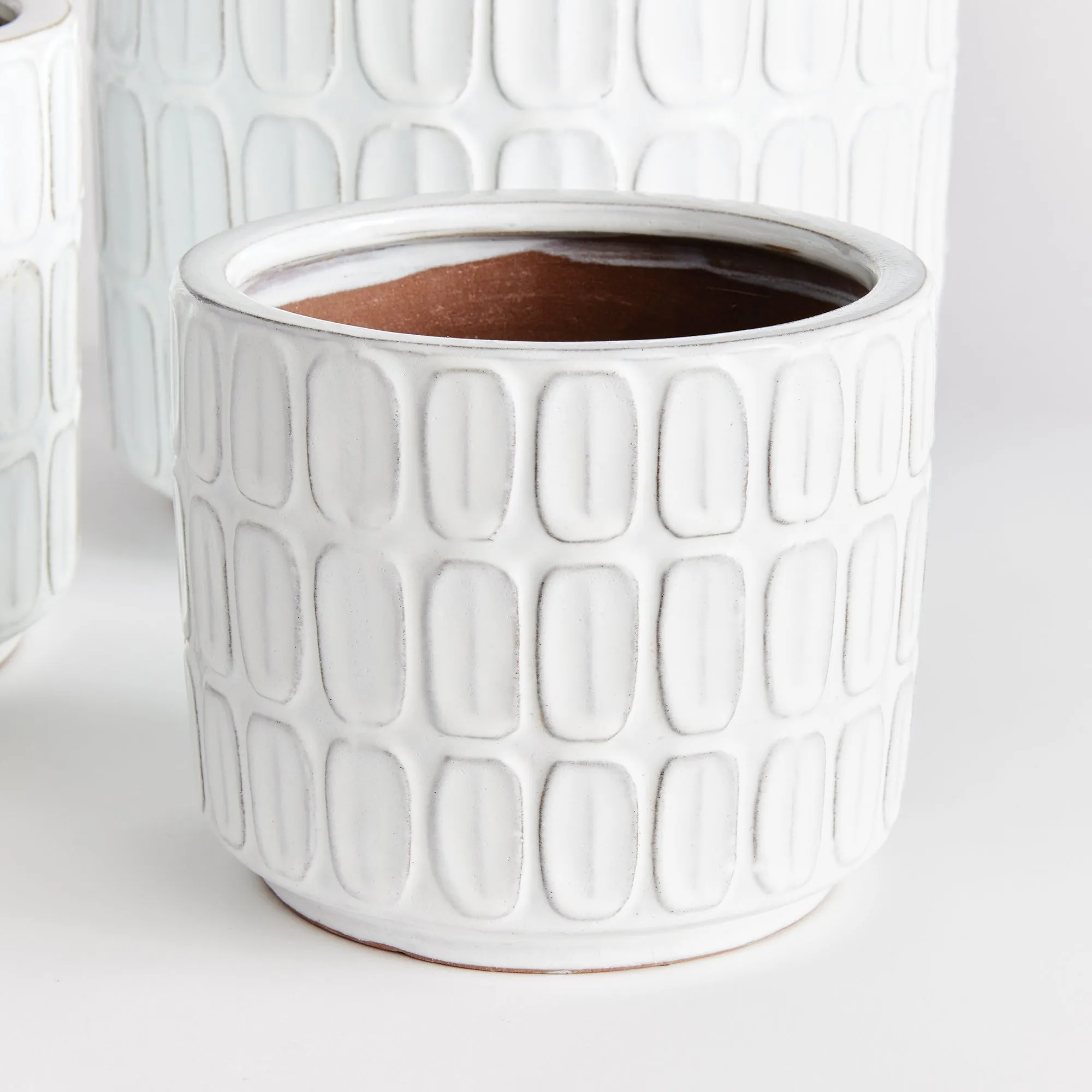 NAPA Home & Garden, SOPHIE POTS, SET OF 3,N4SR13WH