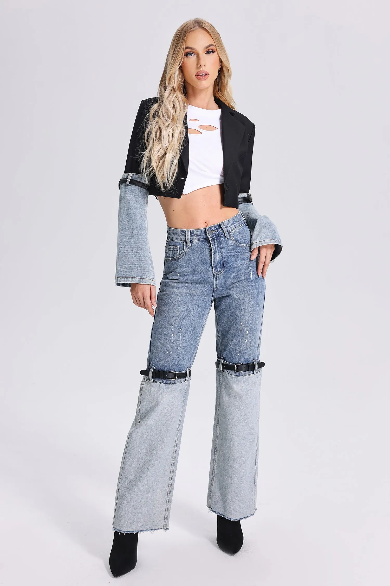 Neela Patchwork Jeans