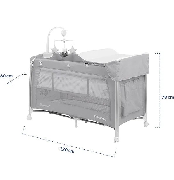 NEW Baby cot dessine moi 2 layers