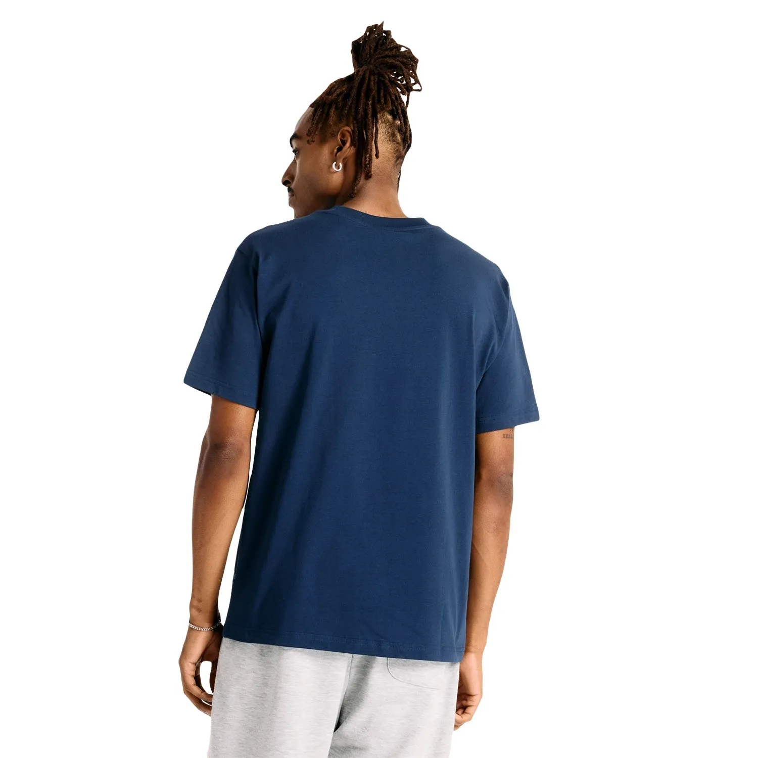 New Balance Men Athletics Relaxed League T-Shirt Navy MT43556-NNY