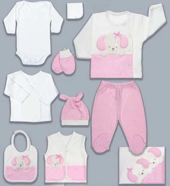 Newborn Pink 10 Piece Set
