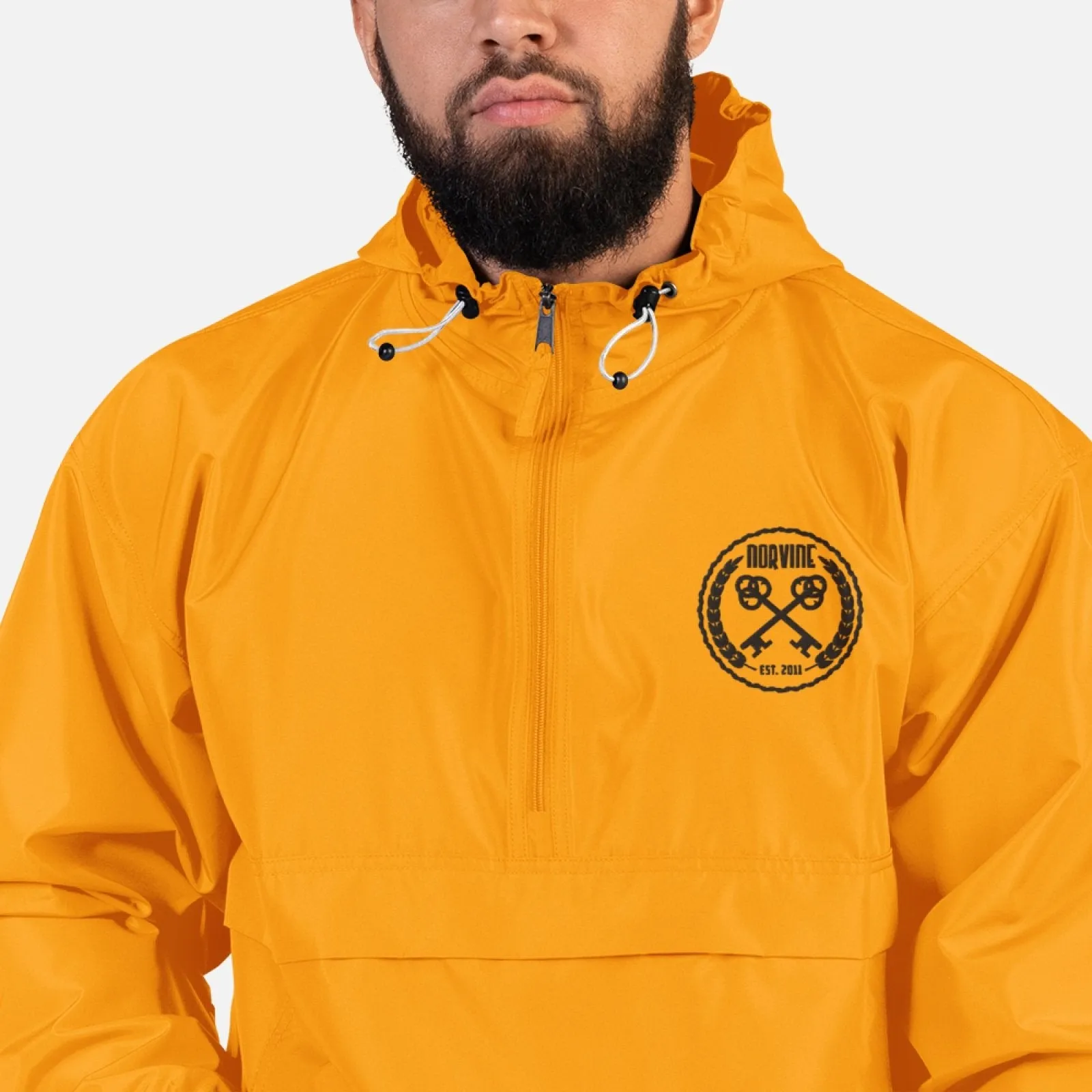 Norvine X Champion Packable Jacket - Gold