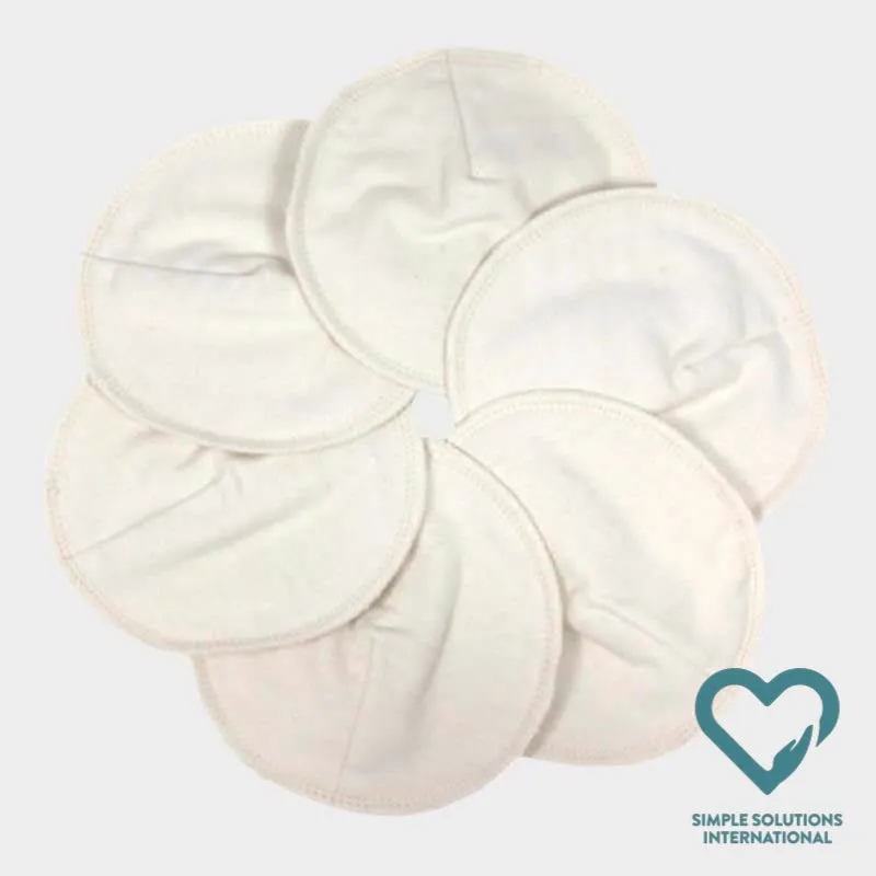 Nursing Pads - 100% Organic Cotton Flannel 3 Pairs