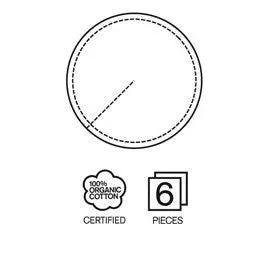 Nursing Pads - 100% Organic Cotton Flannel 3 Pairs