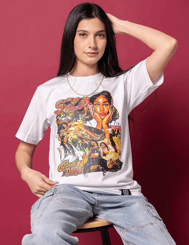 OG Culture X Pro Club Heavyweight Tee - SZA Collage