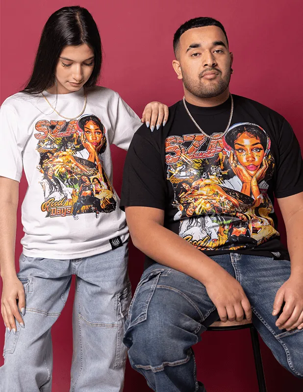OG Culture X Pro Club Heavyweight Tee - SZA Collage