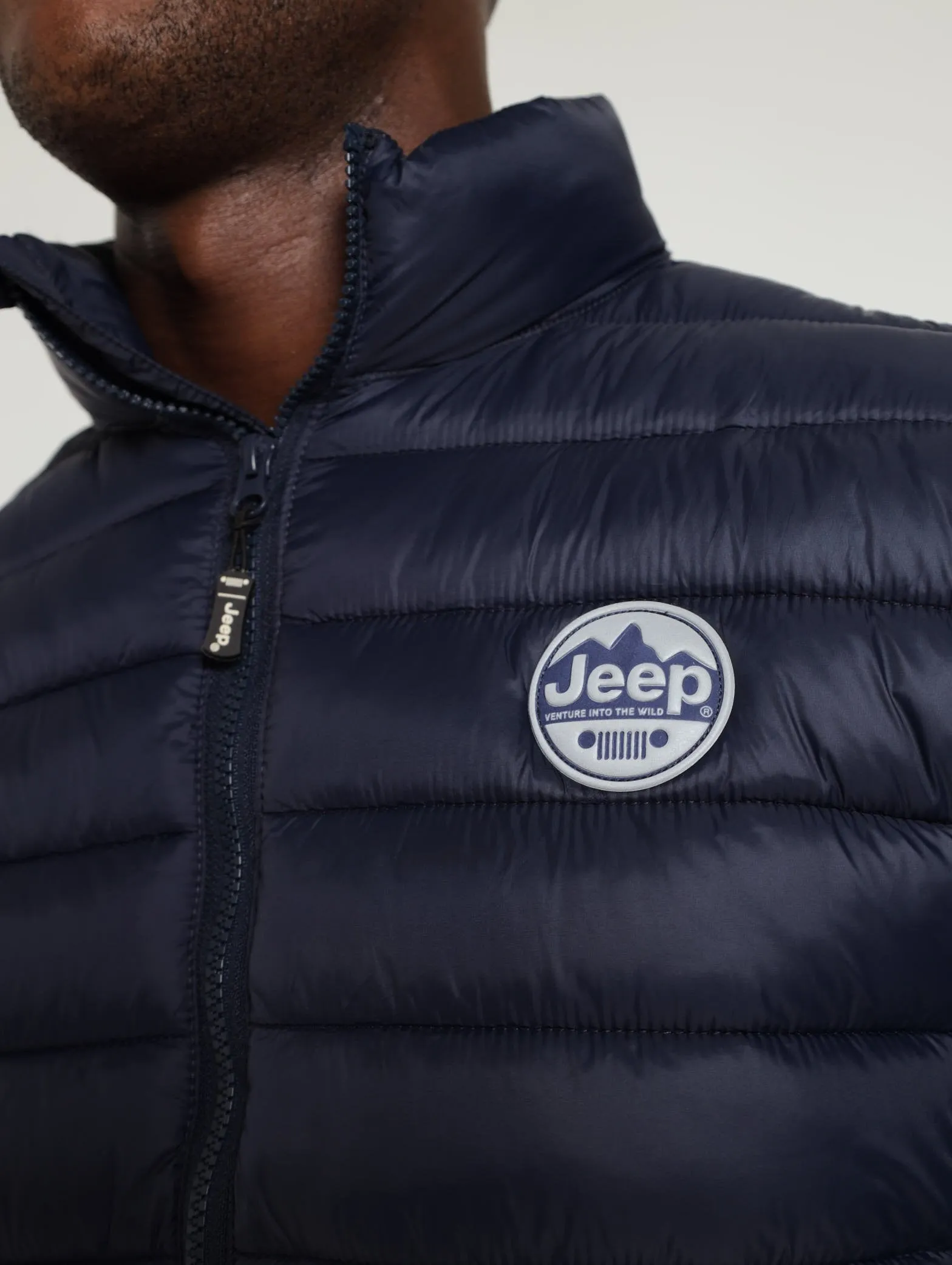 Packable Puffer Jacket - Navy