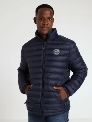 Packable Puffer Jacket - Navy