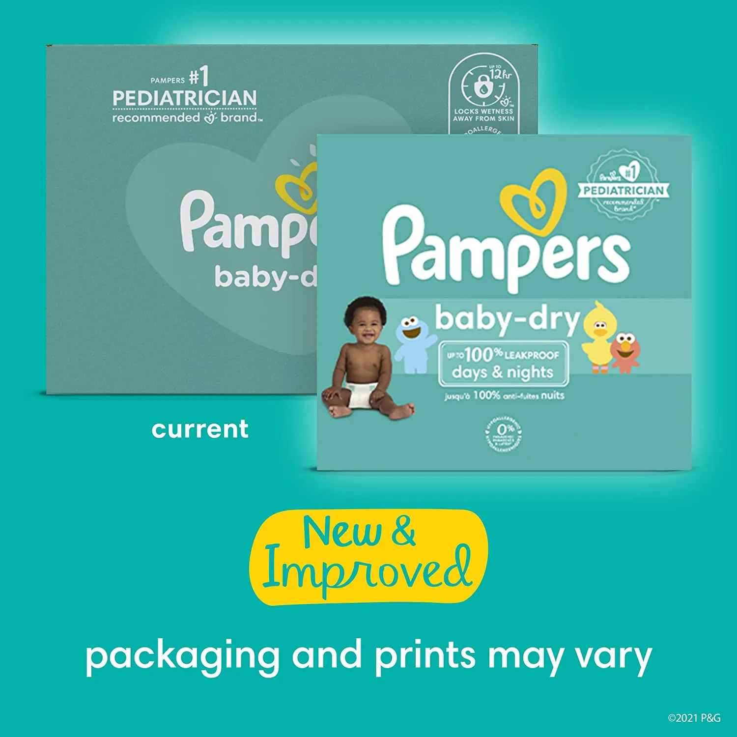 Pampers Baby Diapers Stage 3 104s