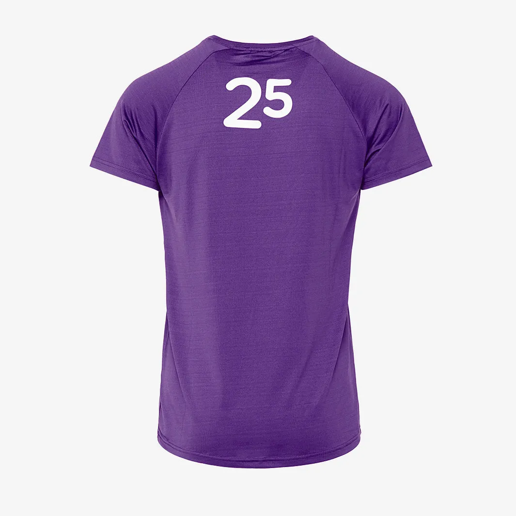 parkrun Milestone Men's T-Shirt 25 - Purple