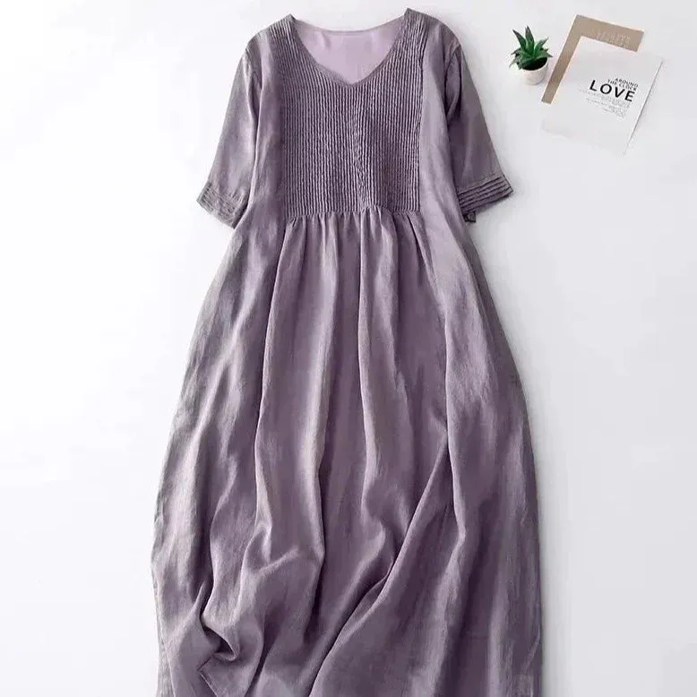 Patsy - Pleated dress