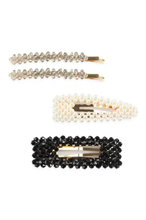 Pearl Hair Barret Sets