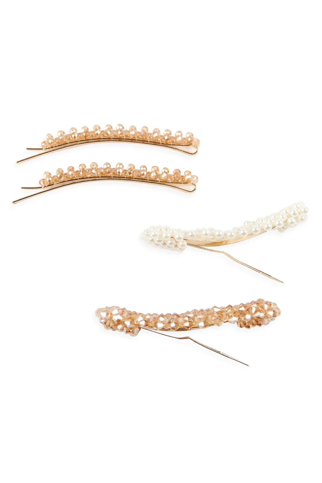 Pearl Hair Barret Sets